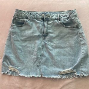 Denim skirt